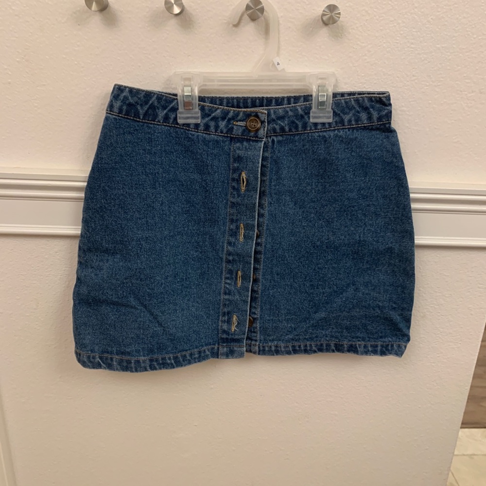 Jean skirt